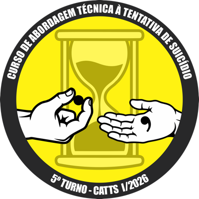 Emblema do Curso de Abordagem Técnica à Tentativa de Suicídio — CATTS I/2026